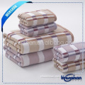 Plain cotton towel set